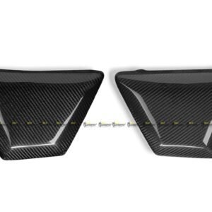 RLZ MOTORSPORT Carbon Fiber Side Panel Covers for Royal Enfield Interceptor 650