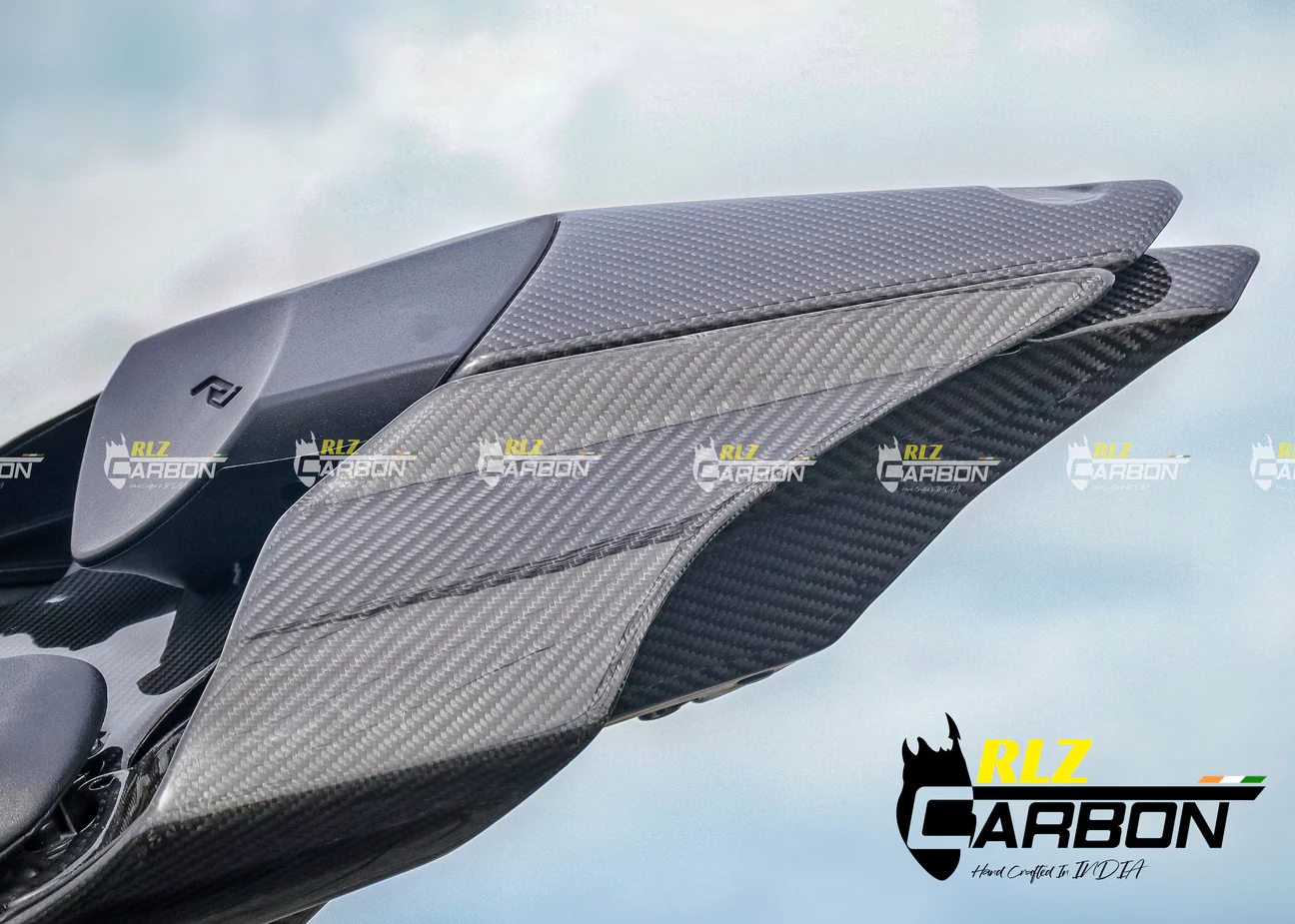 RLZ MOTORSPORT Carbon Fiber Tail Fairing Cowls for Yamaha R1 2015+
