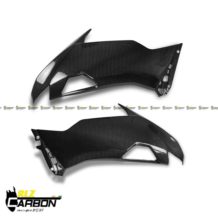 RLZ MOTORSPORT Carbon Fiber Front Main Fairings for Kawasaki Ninja ZX6R