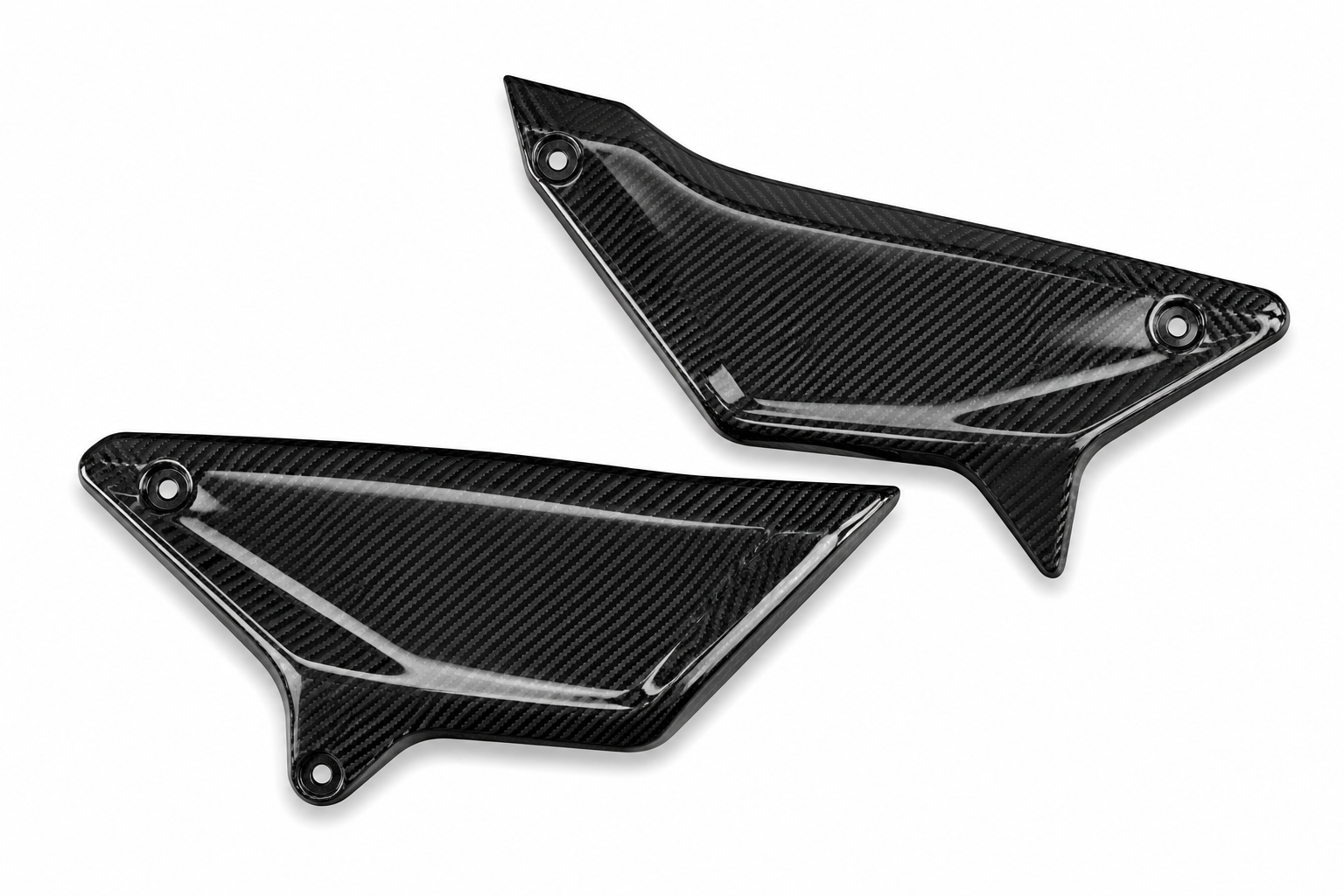RLZ MOTORSPORT Carbon Fiber Side Panels for Royal Enfield Himalayan