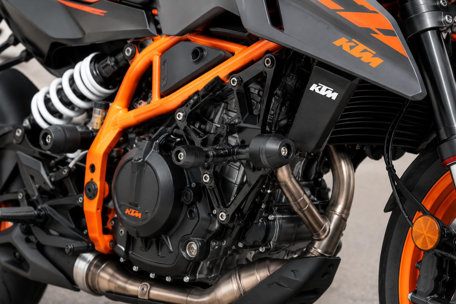 SKYDD KTM Duke 250/390 gen3 crash sliders