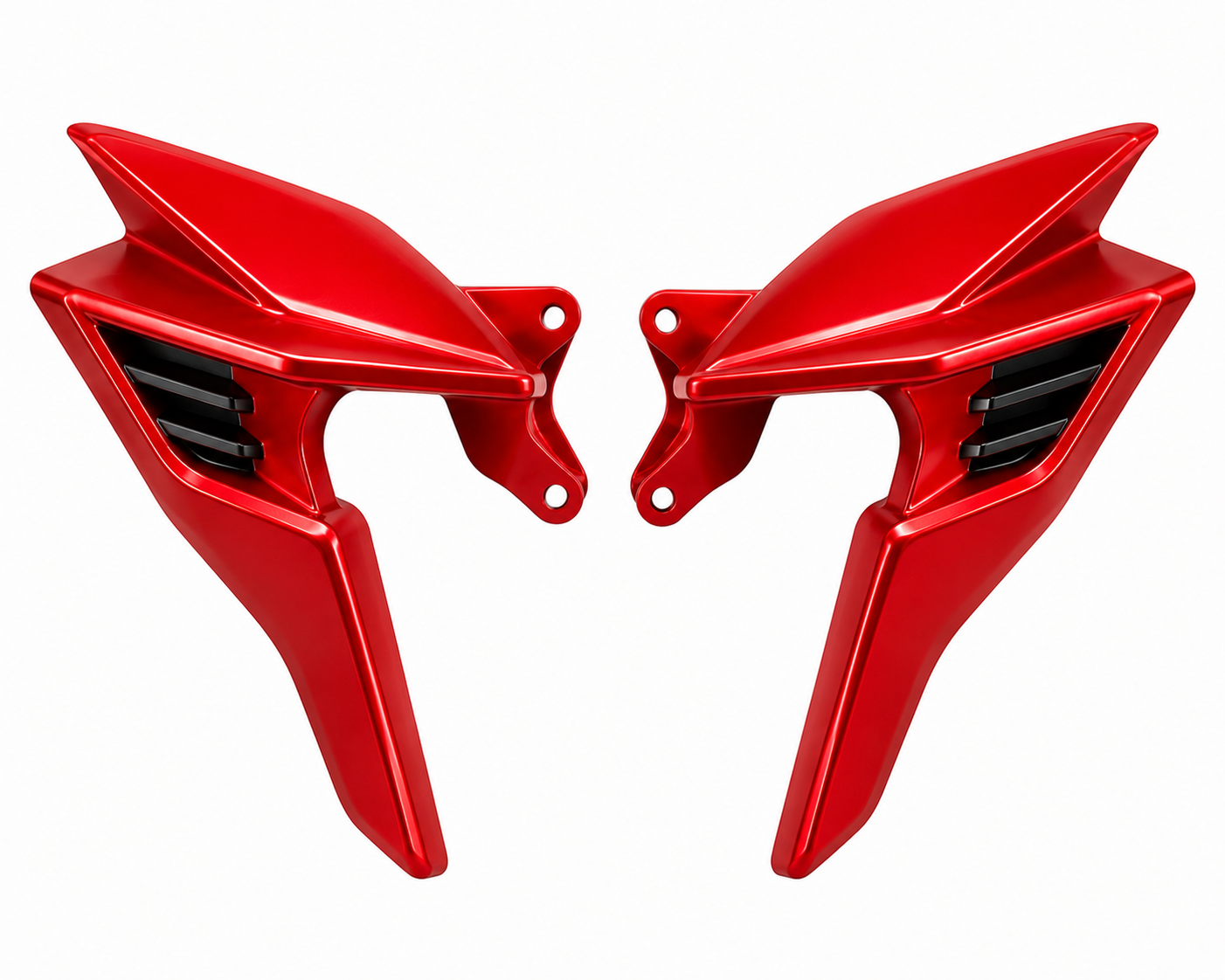 R15 V4 FRONT WINGLET RED