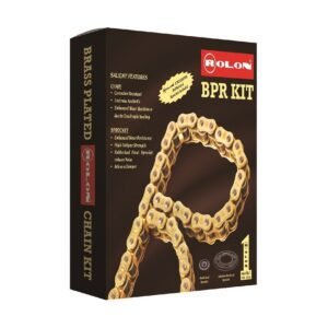 ROLON Brass Chain and Sprocket kit for X PULSE 200FI / 200 - KIT HPORC 387