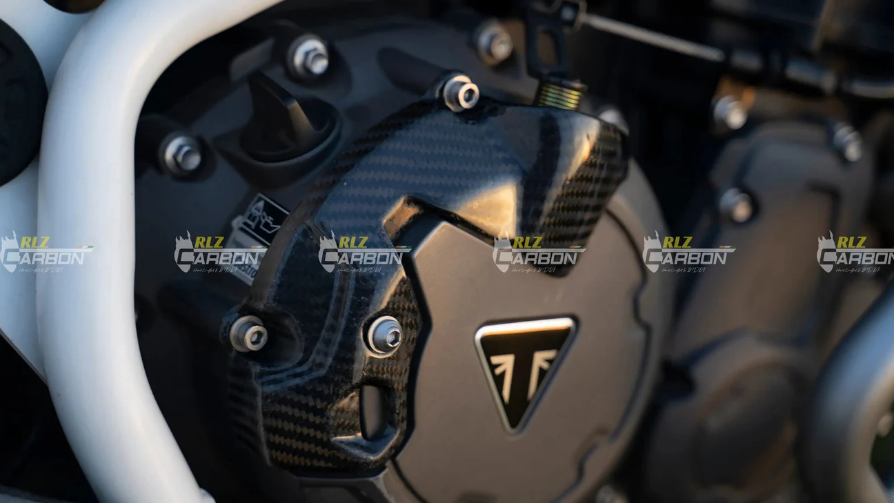 RLZ MOTORSPORT Carbon Fiber Engine Guard for Triumph Tiger 900