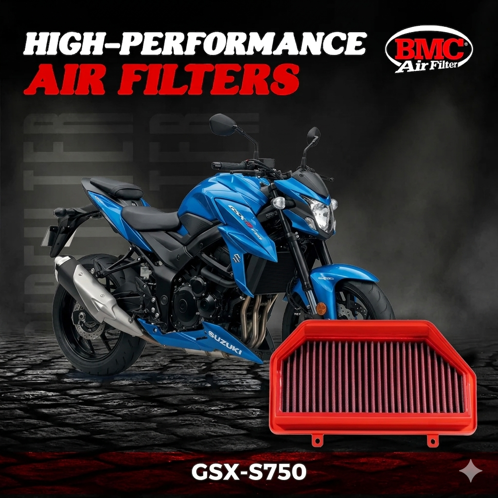 BMC AIRFILTERS SUZUKI GSX-S750 17>20