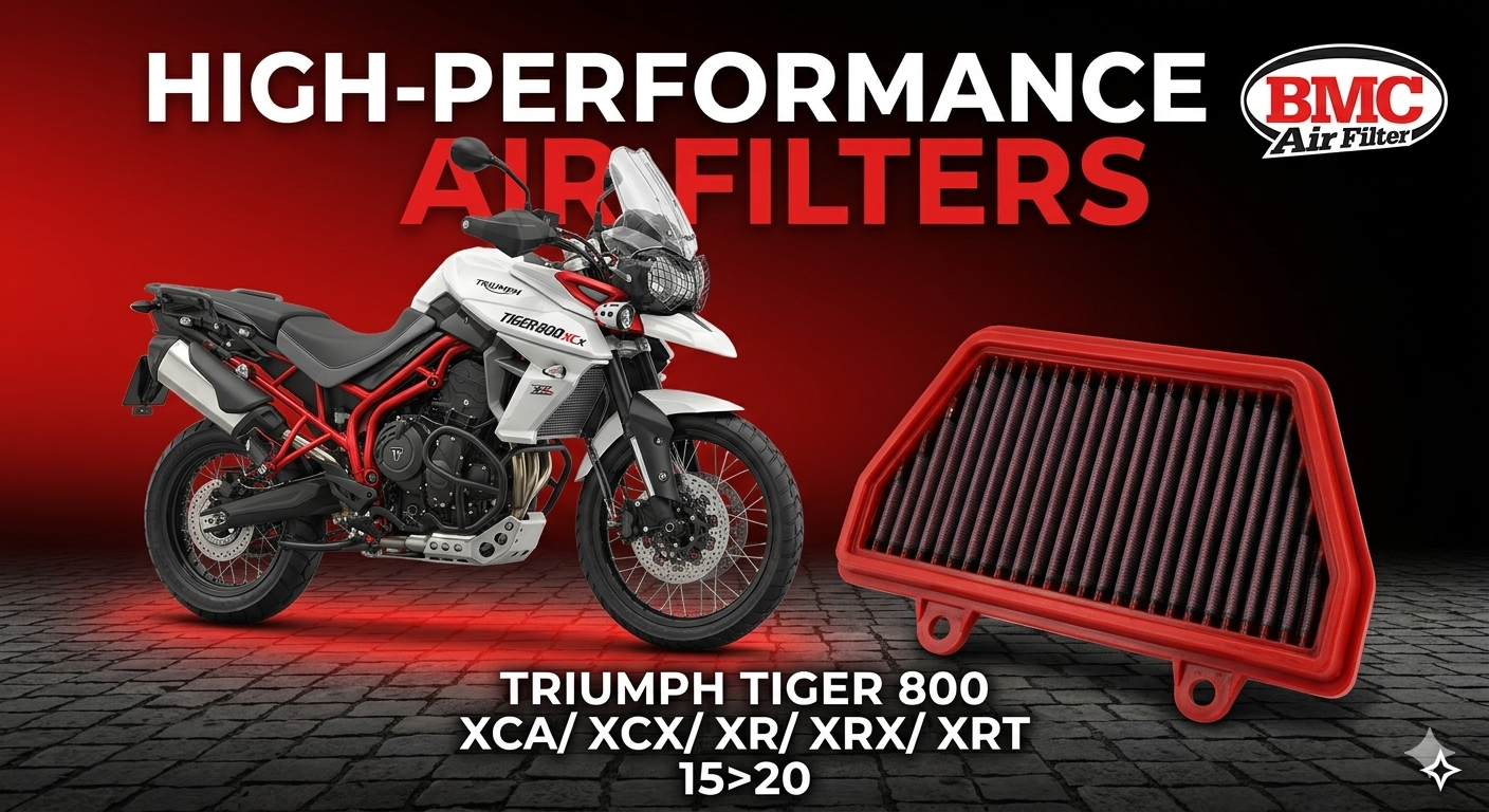 BMC AIRFILTERS TRIUMPH TIGER 800 XCA/ XCX/ XR/ XRX/ XRT 15>20