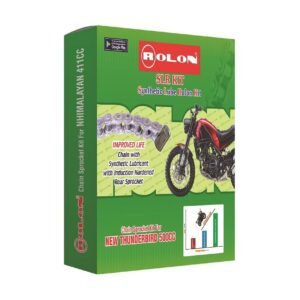 ROLON Chain and Sprocket kit for HIMALAYAN 411 CC - KIT OR 251