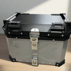 45L ALUMINIUM TOP BOX - SILVER