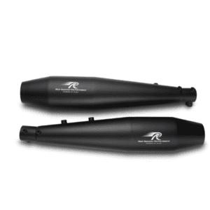 Red Roosters ROYAL ENFIELD INTERCEPTOR 650 / GT 650 STELLAR BLACK MATTE EXHAUST