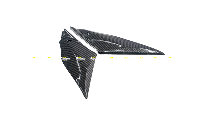 RLZ MOTORSPORT Carbon Fiber Tank Side Panels for Yamaha R1 2015+ - Pair