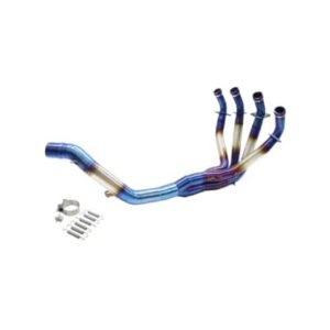KAWASAKI Z900 BEND PIPE FULL SYSTEM (blue)