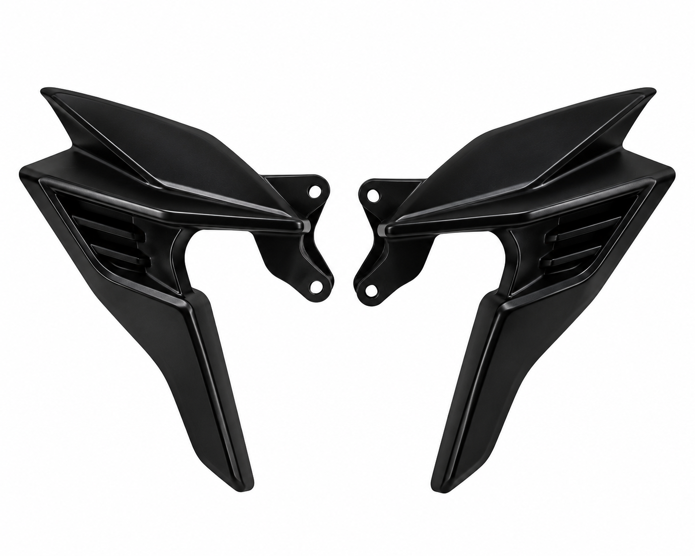 R15 V4 FRONT WINGLET BLACK