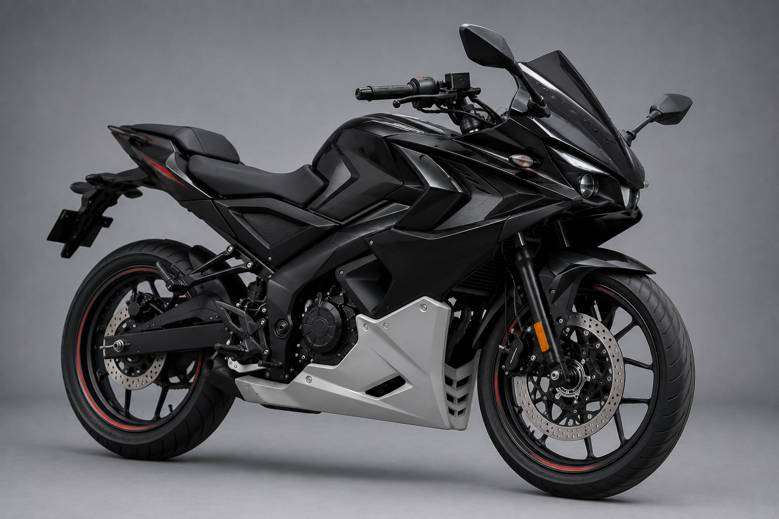 BAJAJ PULSAR RS200 UNDERBELLY UNPAINTED