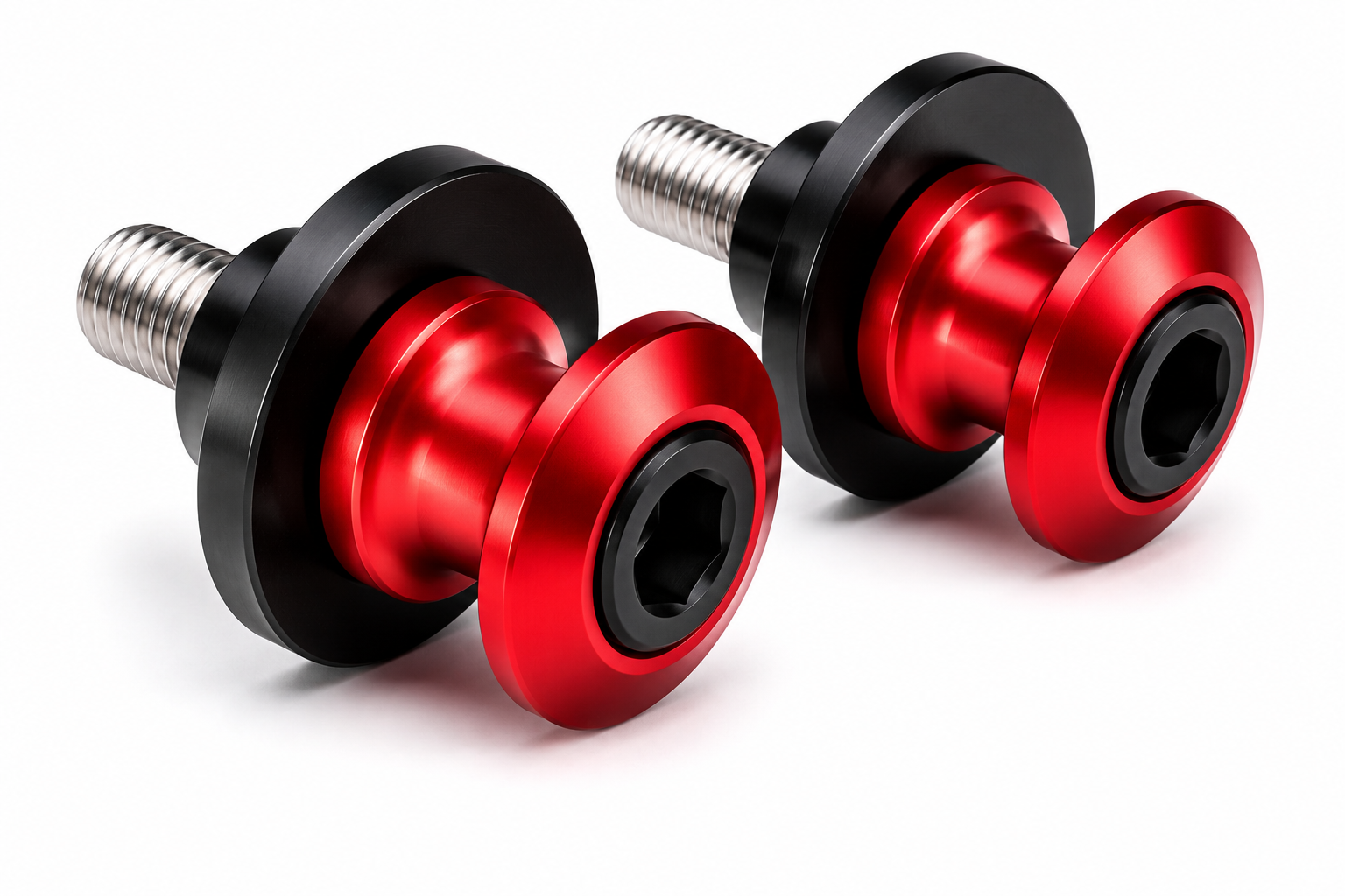Swing Arm Spools | Swing Arm Sliders | Paddock Locks | for Triumph Speed/Scrambler 400 | SKYDD