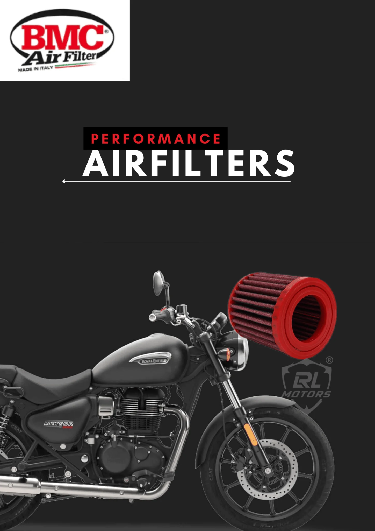 BMC AIRFILTERS ROYAL ENFIELD METEOR 350