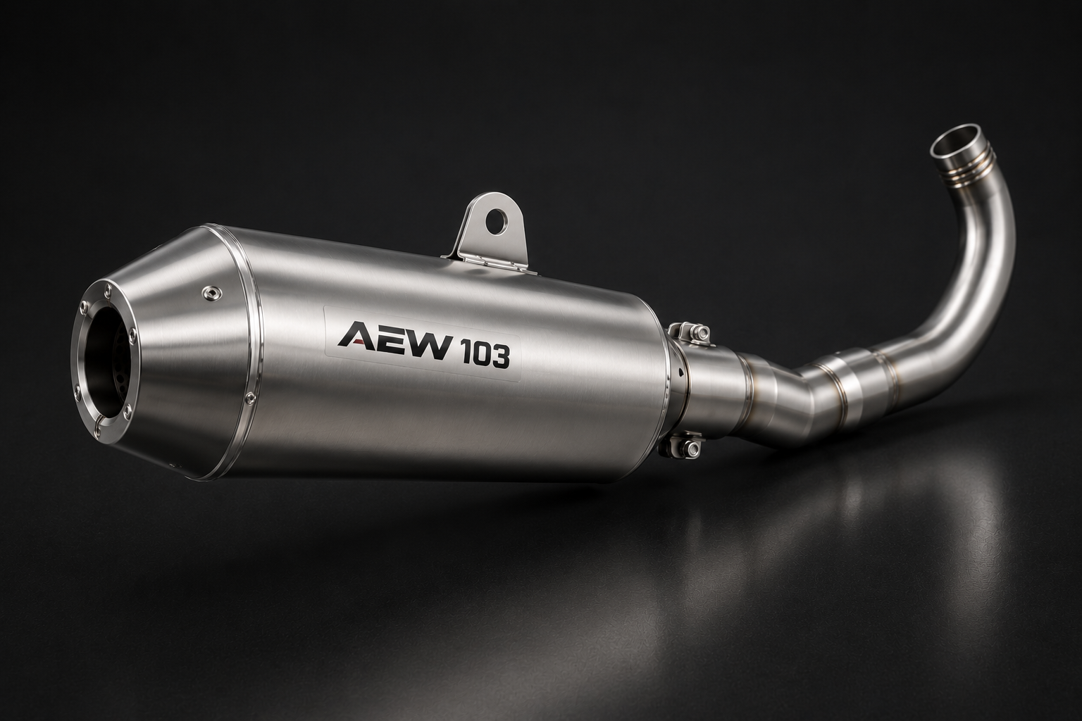 AEW 103 MATT POLISH EXHAUST GT650