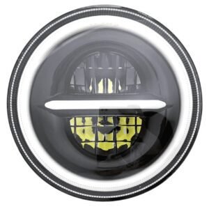 7INCH HJG THUNDER HEADLIGHT WITH FULL RING-45WATT