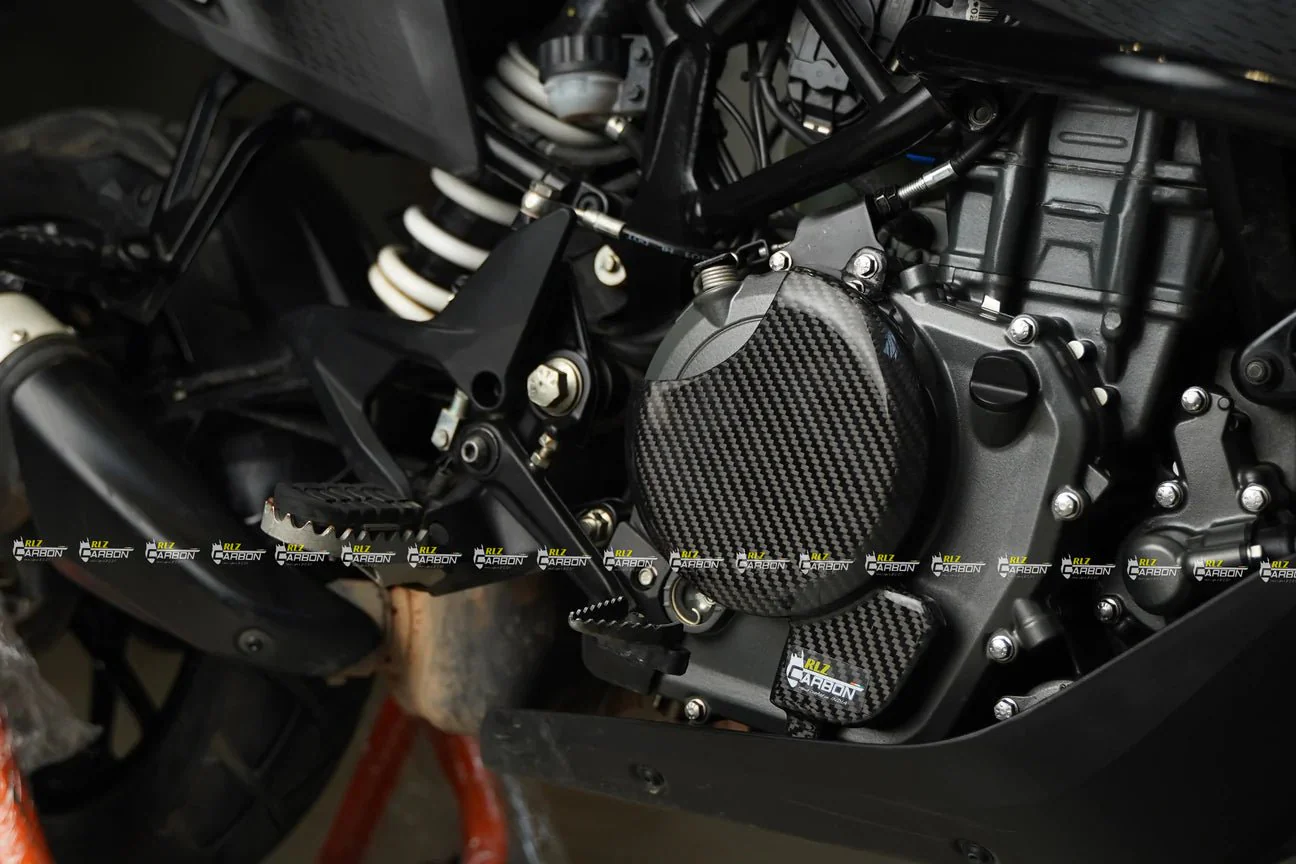 RLZ MOTORSPORT Carbon Fiber Clutch Cover Protector for KTM Adventure 250/390