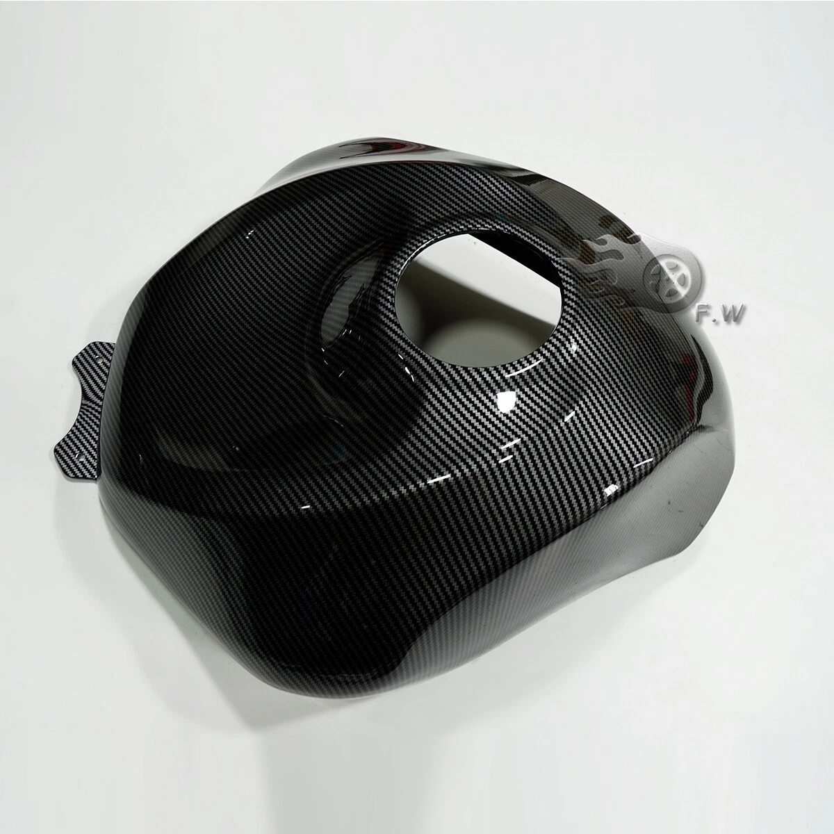 RLZ MOTORSPORT Carbon Fiber Fuel Tank Cover for Kawasaki Ninja 300
