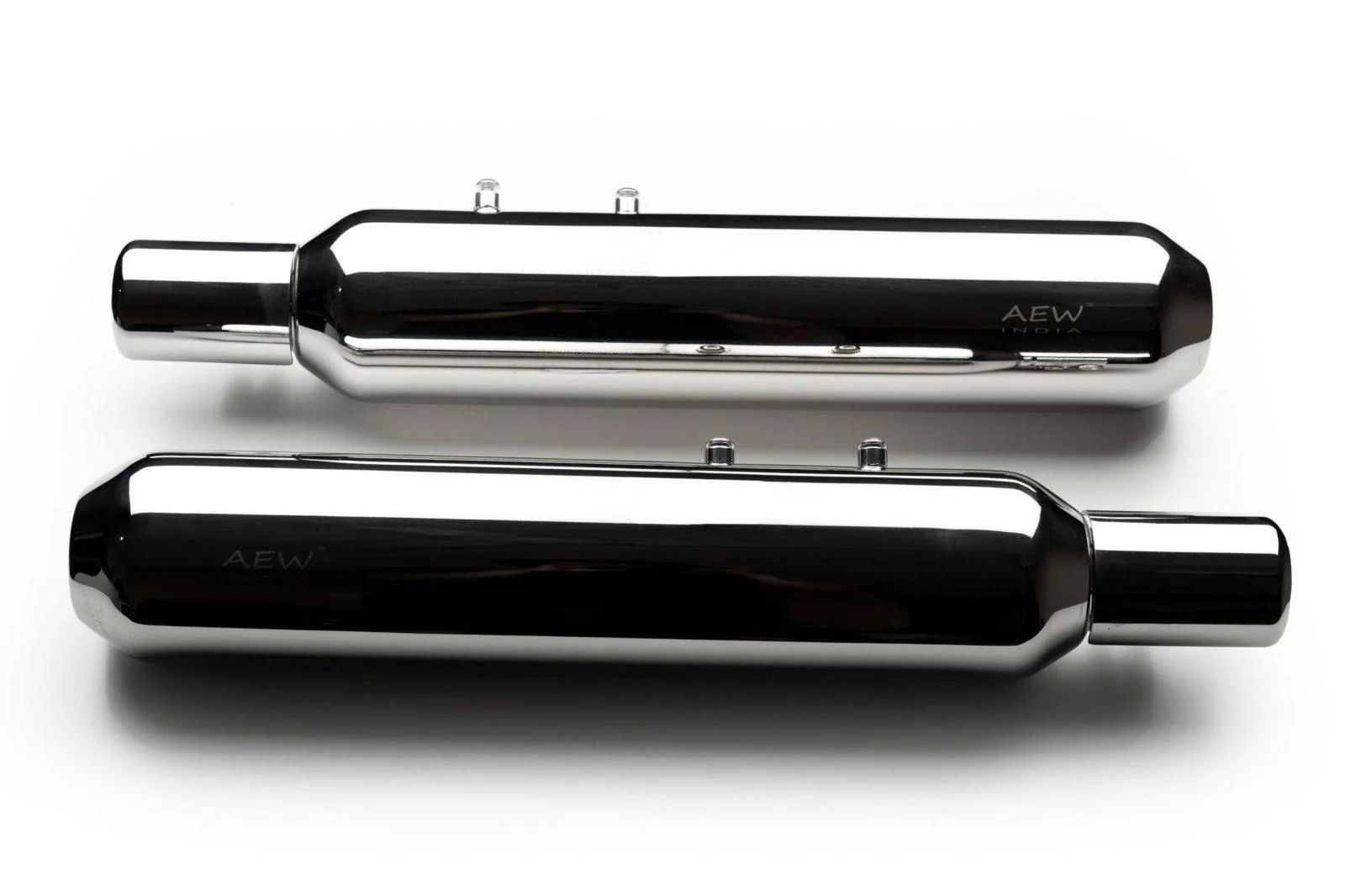 AEW 202 CHROME EXHAUST SUPER METEOR 650