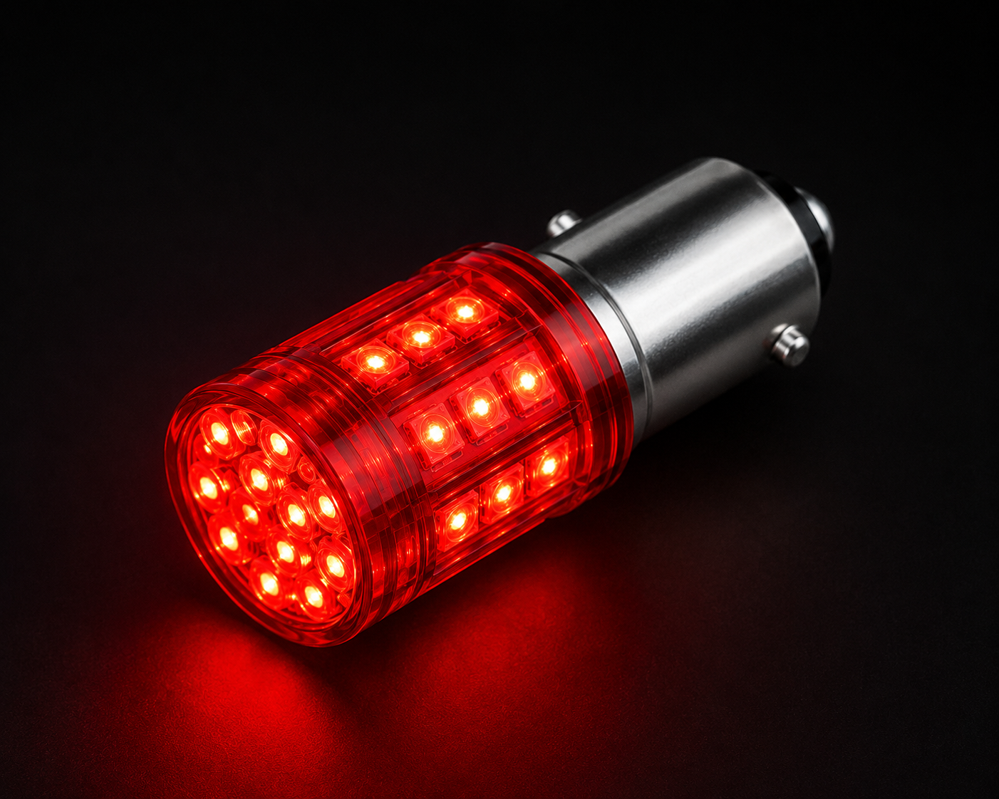 RED LED parking bulb