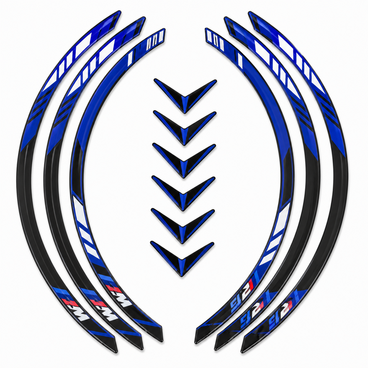R15 M Wheel stickers
