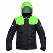 Bison Air Pro Black Green Riding Jacket