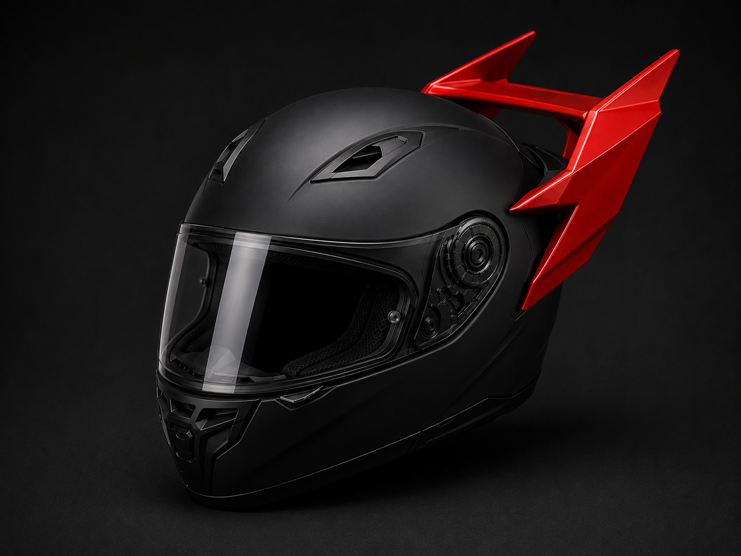 Helmet winglet - Big Red