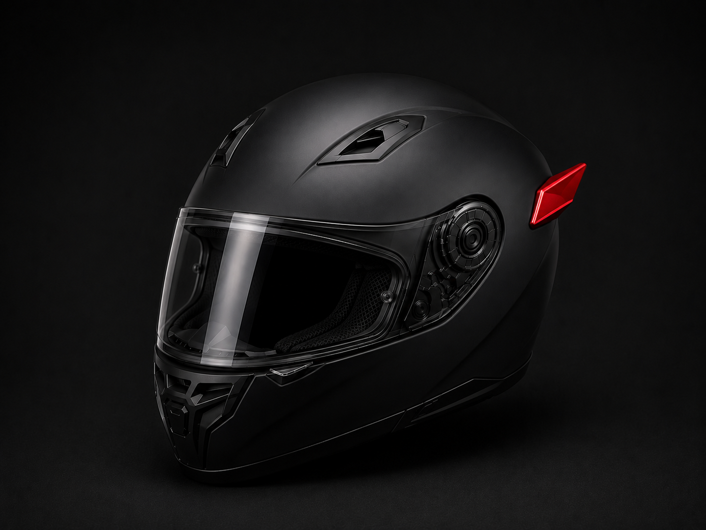 Helmet Winglet - Small Red