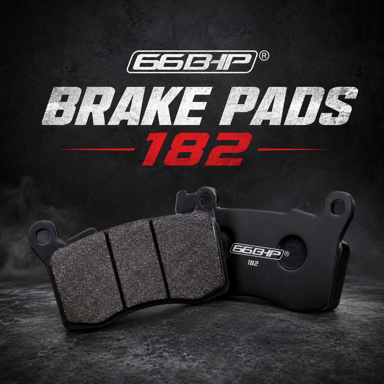 66BHP - Brake pads - 182