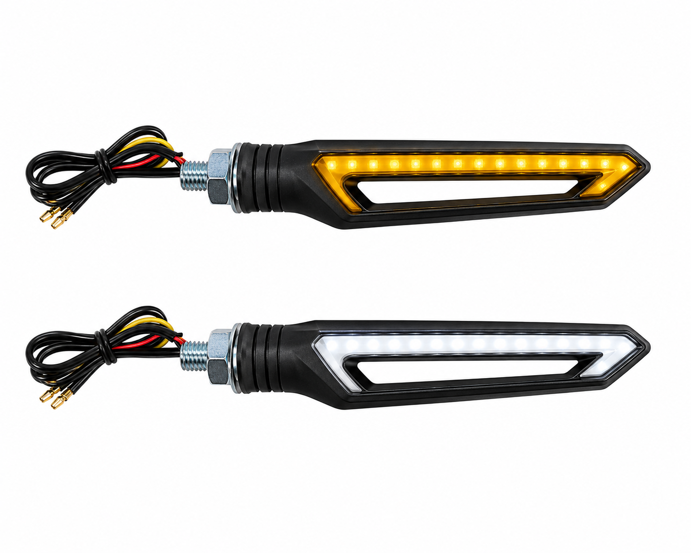 R250 Yellow/White Running indicator