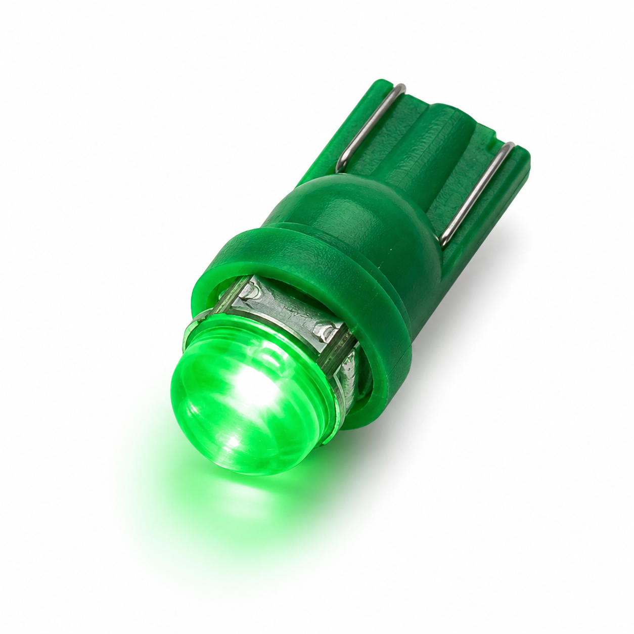 Green LED parking bulb
