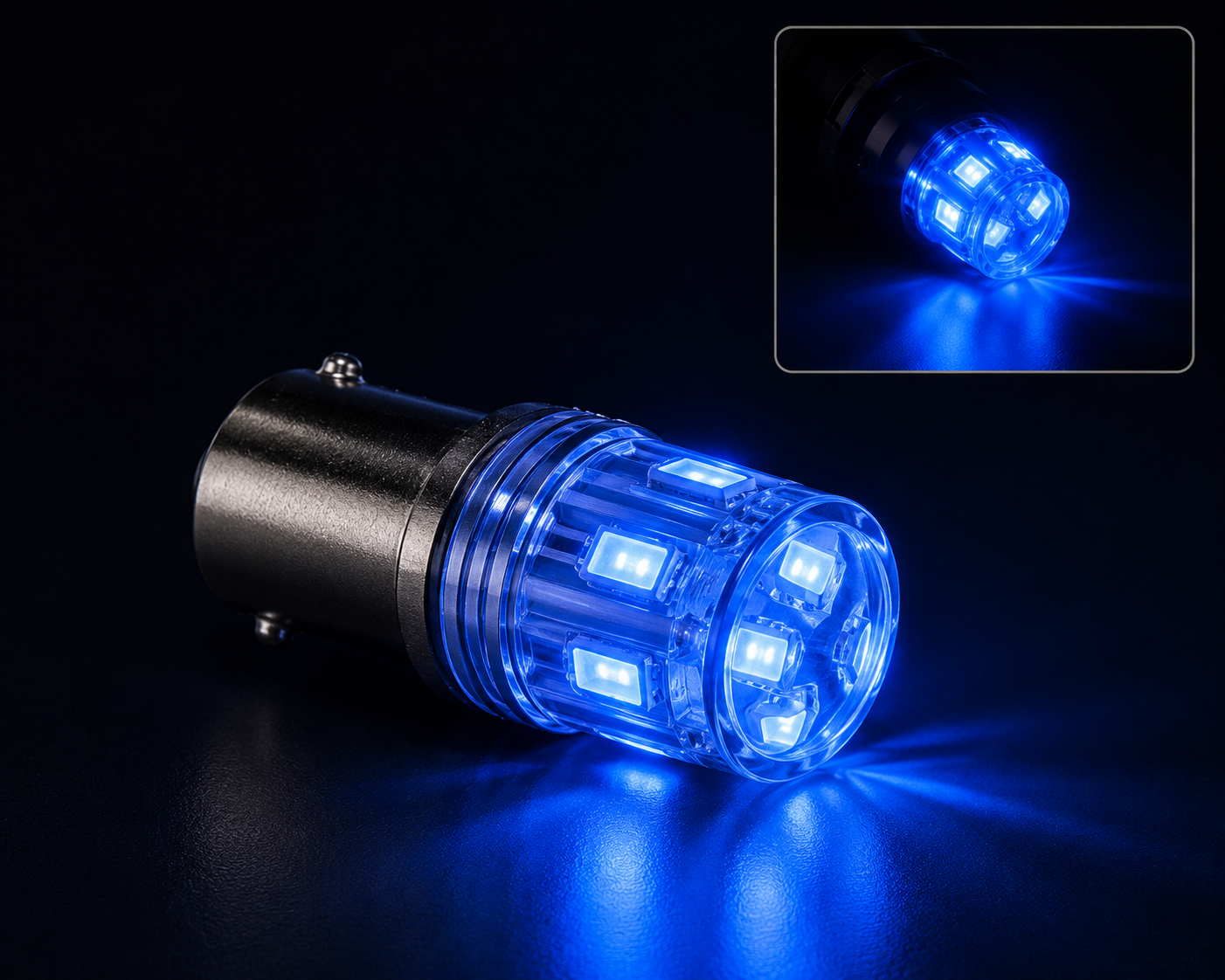 Blue LED Parking Blinking bulb