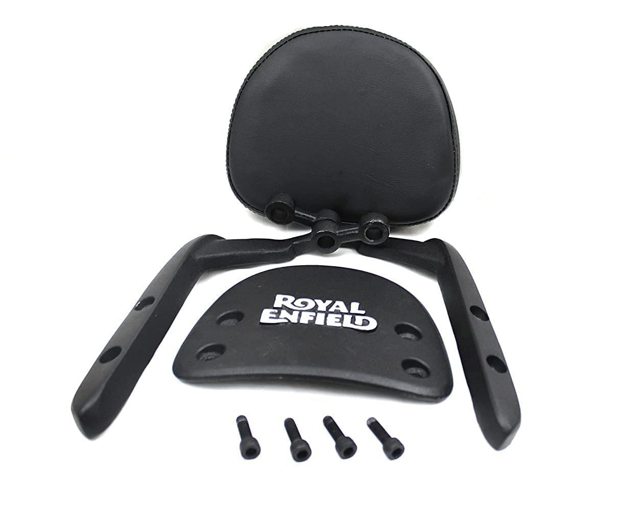 Genric - Classic 350 / Reborn - Back rest - Al - RE logo
