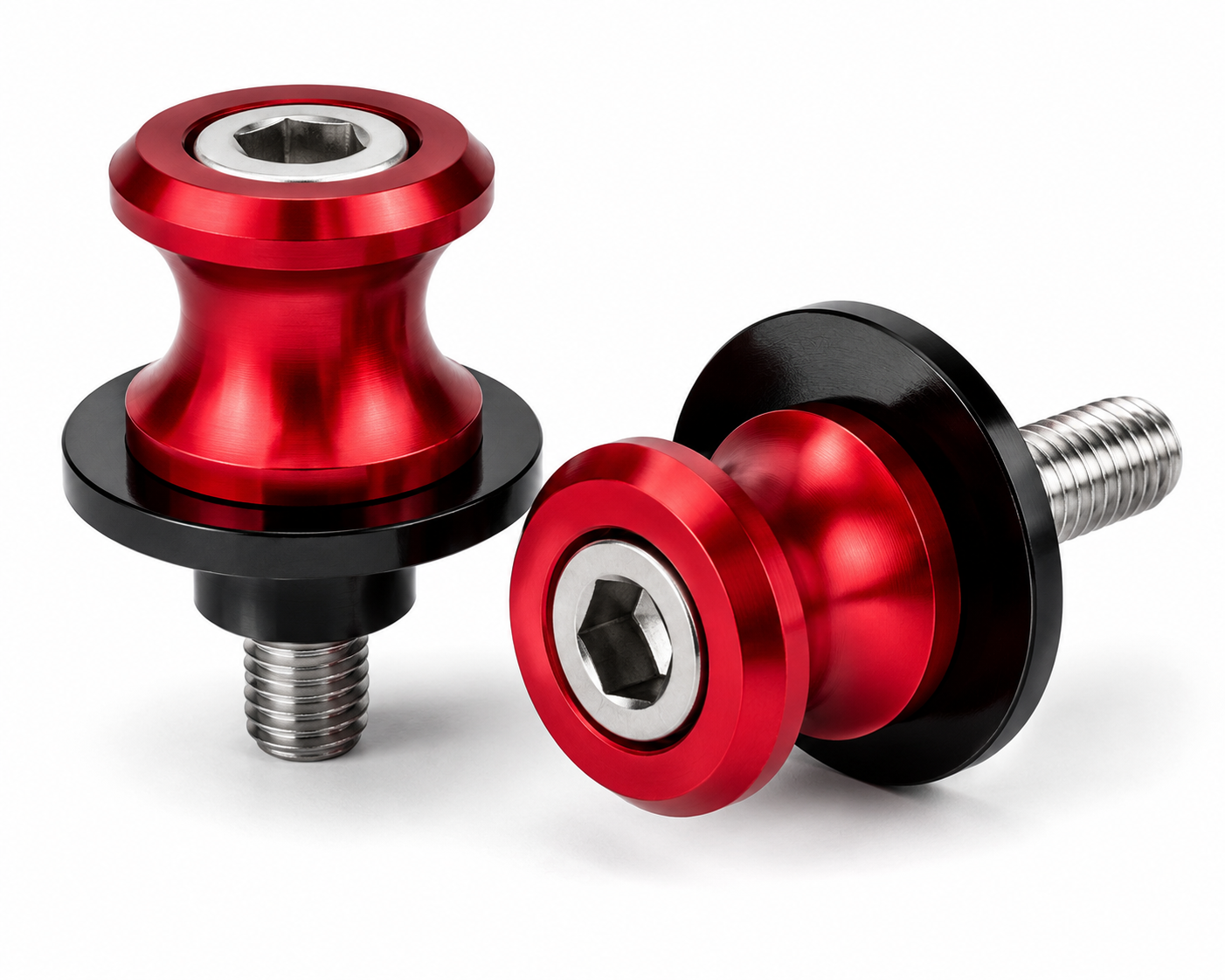 Aluminium spools - Red