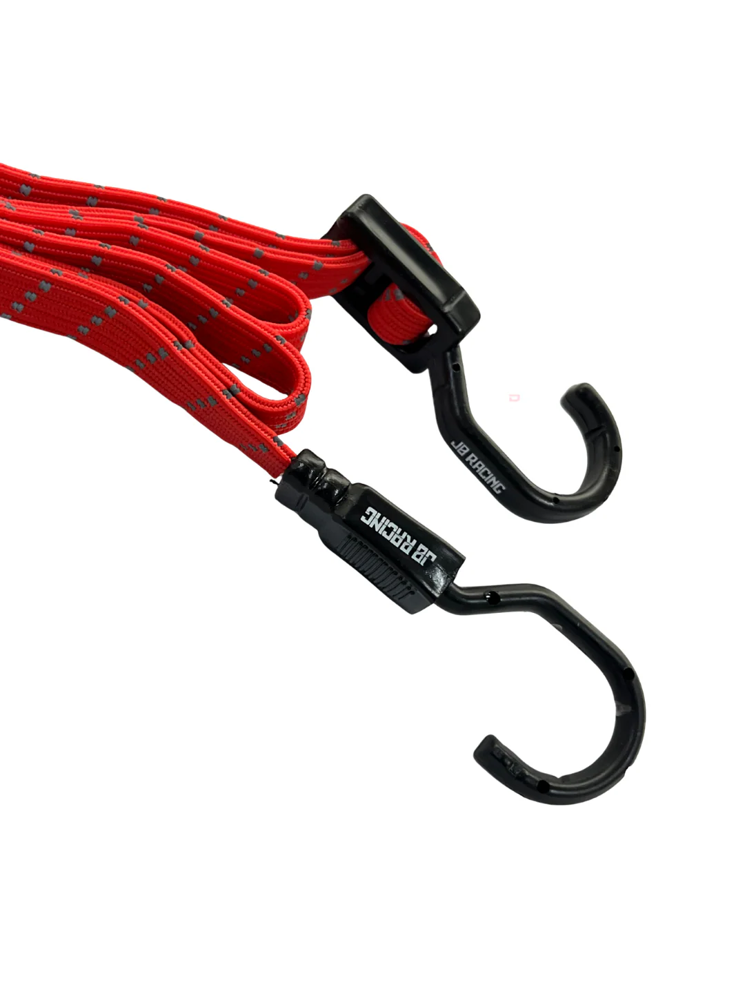 JB Racing reflective bungy cord - Red