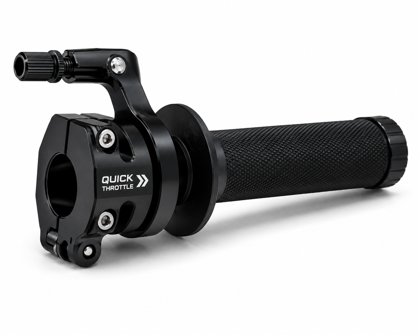 Aluminium quick throttle - black