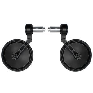 Hi Fast - Round Barend CNC Anti Glare Mirror