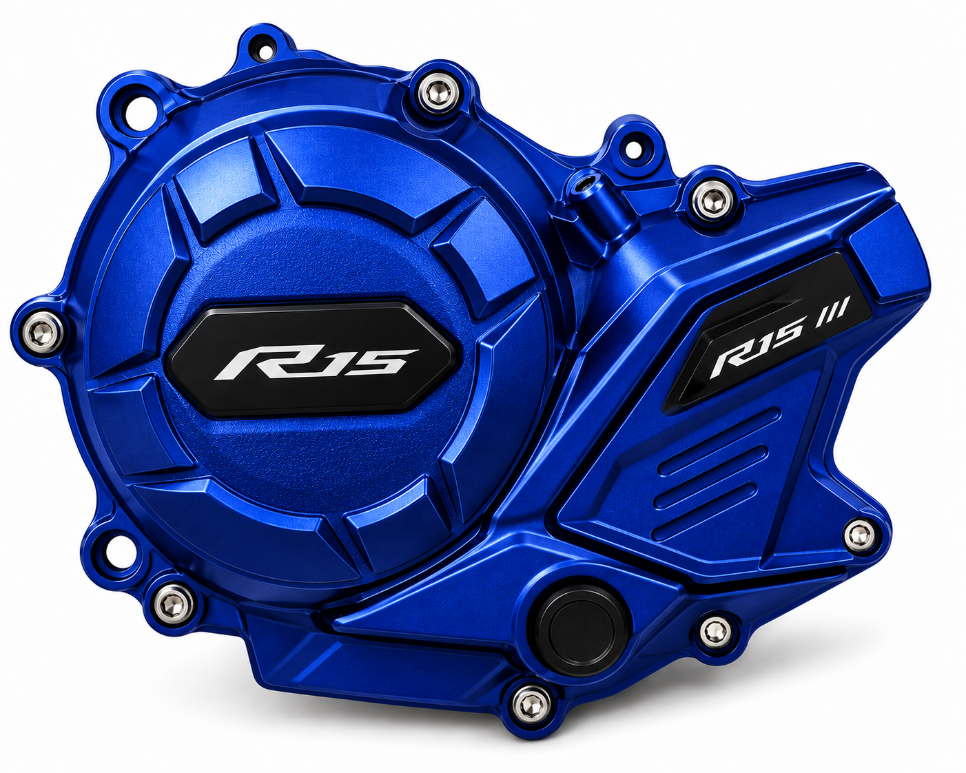 R15 V4 Engine case cover - Blue