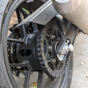 Skydd - Triumph Speed/Scrambler 400 - Swingarm spools - Aluminium