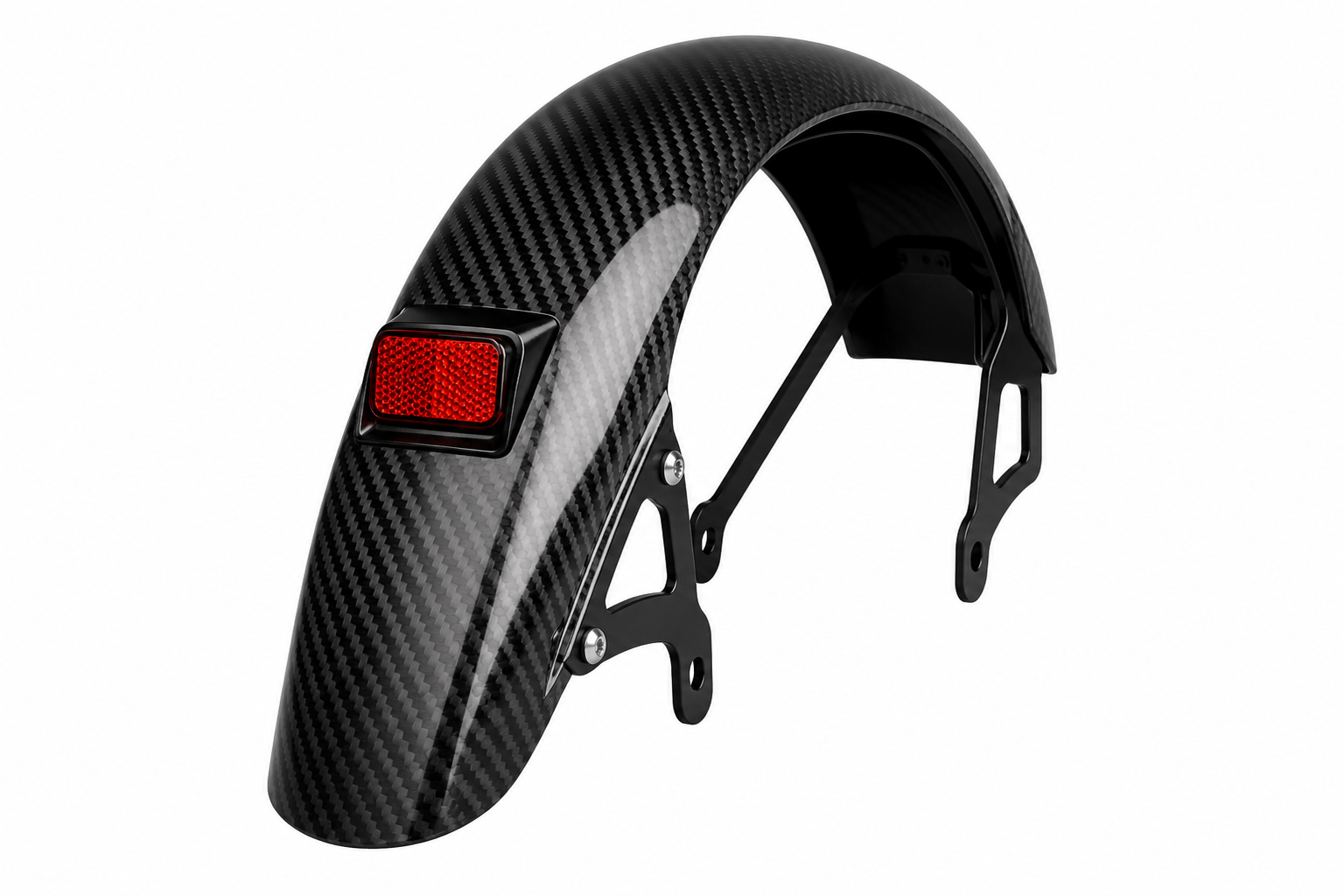 Universal Tyre Hugger w/t reflector - Carbon