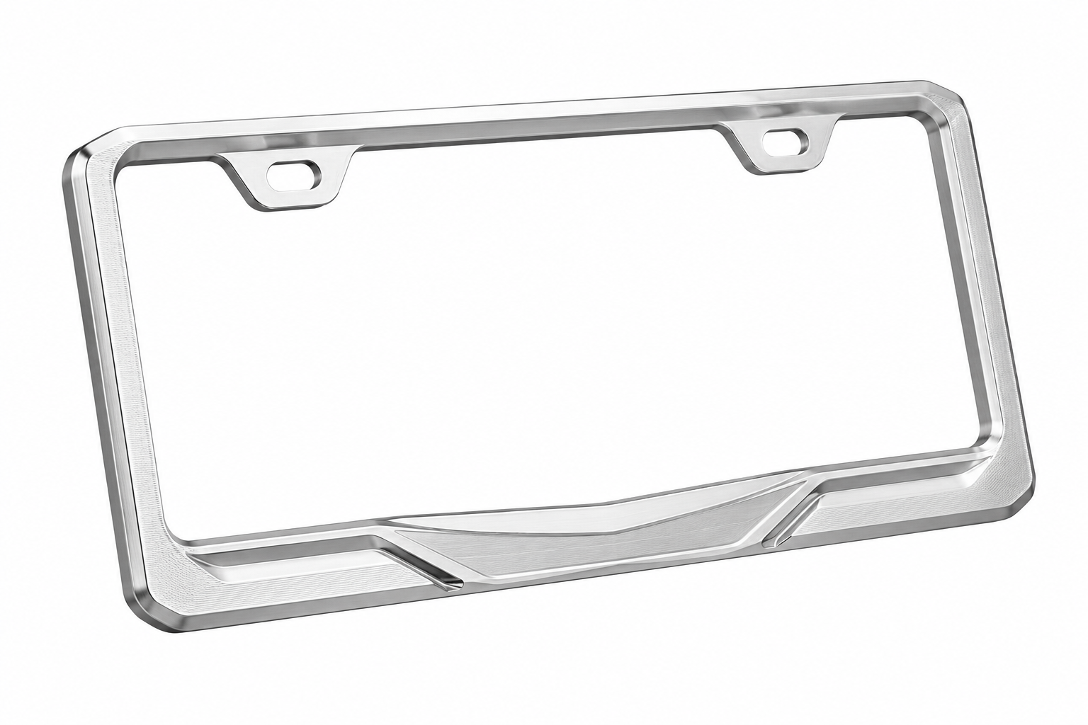 Z900 CNC Aluminium number plate - Silver