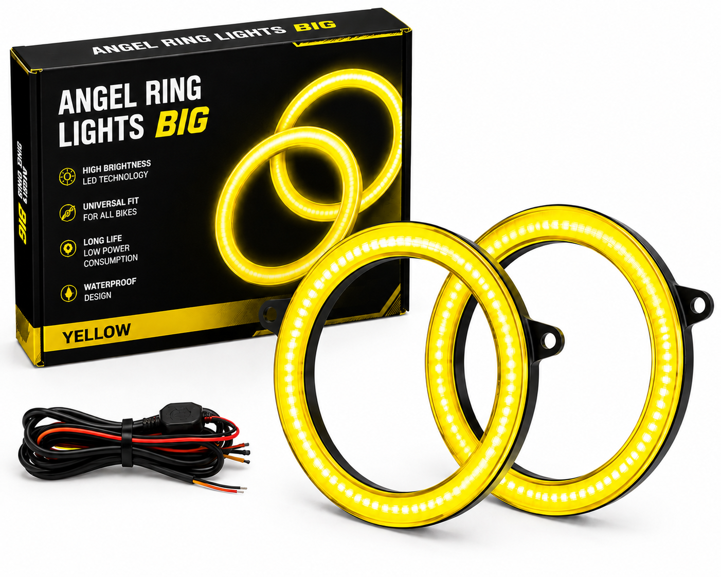 Angel ring lights Big - Yellow