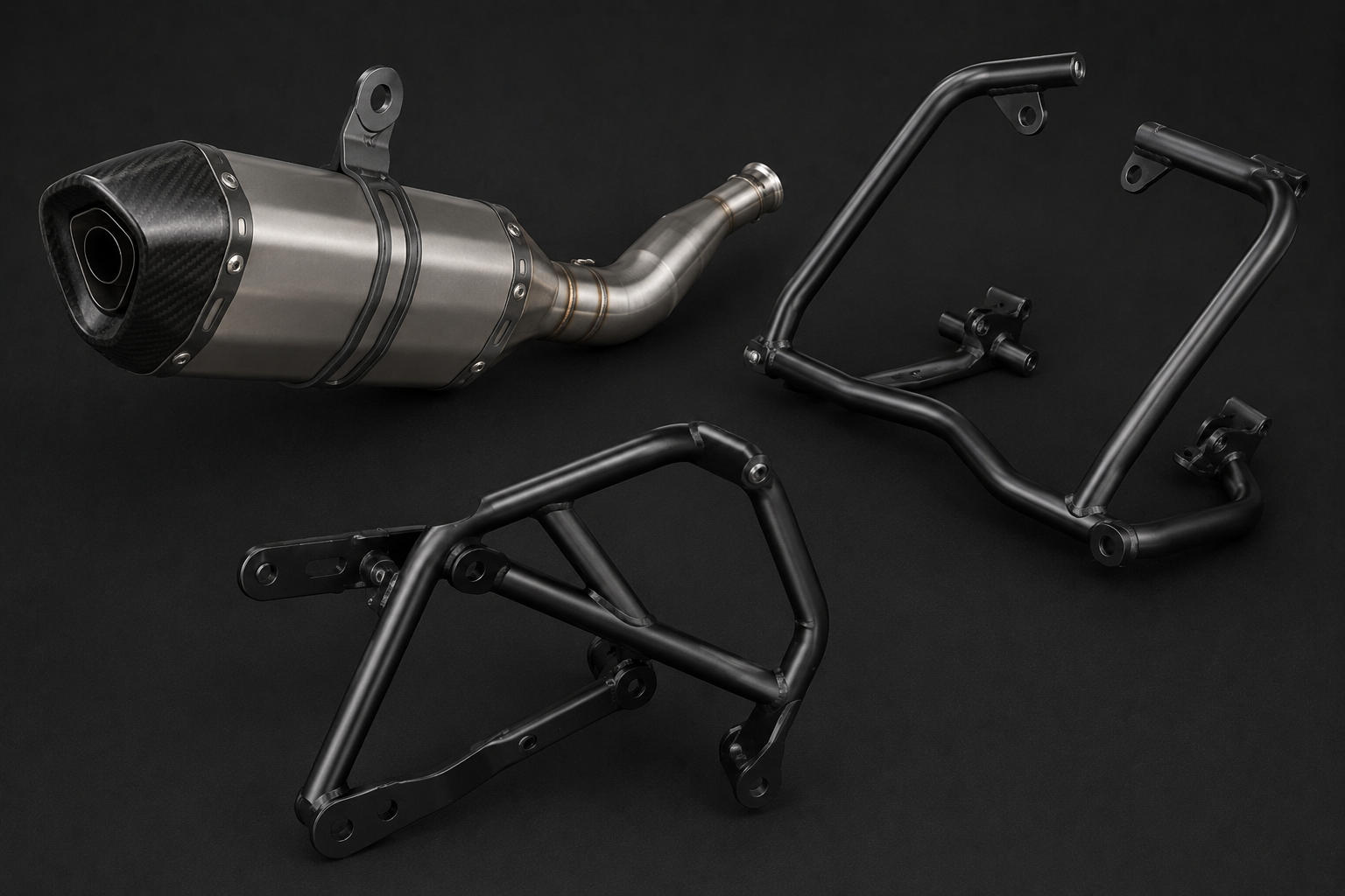 HT - exhaust - RS 200 - Crash Guard