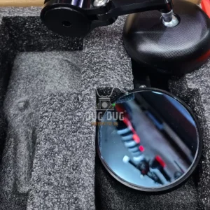 BSDDP - Round Anti Glare Mirror Y/F - Black