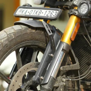 Skydd - Triumph Speed/Scrambler 400 - Number plate reloactor -