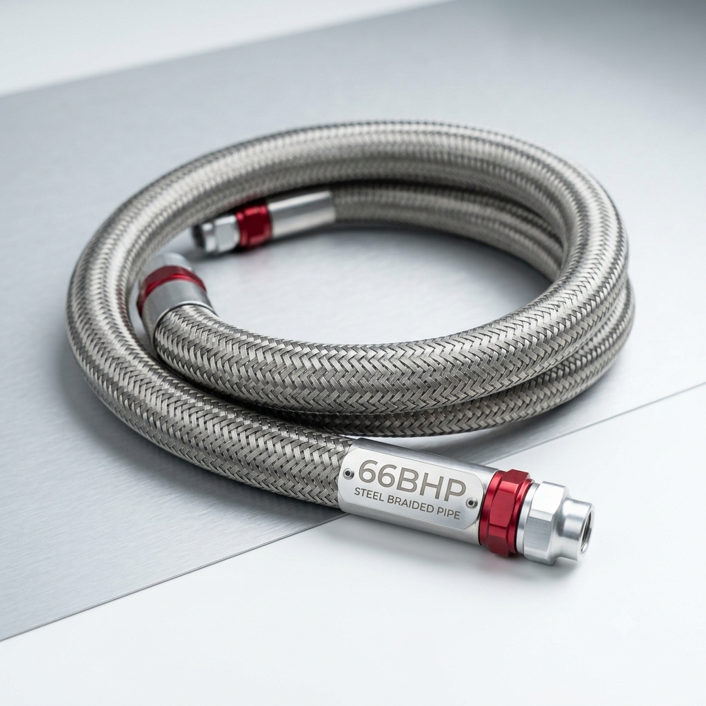 66BHP - Steel Braded Pipe