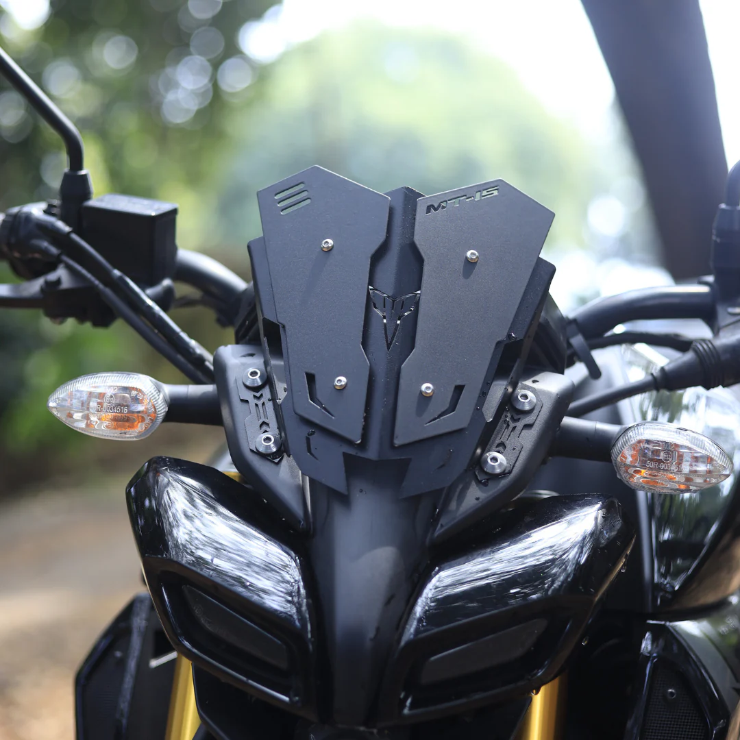 Mtechnics - MT 15 - Metal Visor - Black