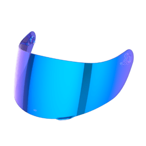 RideX - Titanium Gen 1 visor - Revo Blue