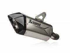 Akrapovic Evo Big can - Silver/Carbon w/o DB